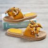 Floral Pattern Bow Decor Slides