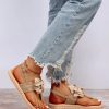 Bow Decor Espadrille Sole Thong Sandals - Image 2