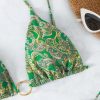 Paisley Ring Linked Triangle Bikini Swimsuit - Image 3