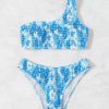 Floral Smocked Bikini Swimsuit - Image 3