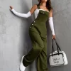Flap Pocket Overalls