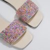 Sequin Decor Slide Sandals - Image 2