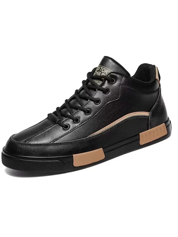 Letter Graphic Lace-up Front Skate Shoes - Image 2