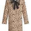 EMERY ROSE Tie Back Polka Dot Dress - Image 2