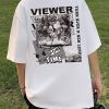 Men Letter Graphic Drop Shoulder Tee