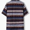 Men Geo Print Button Up Shirt Without Tee - Image 3