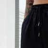 Extended Sizes Men Fish Print Drawstring Waist Shorts - Image 2