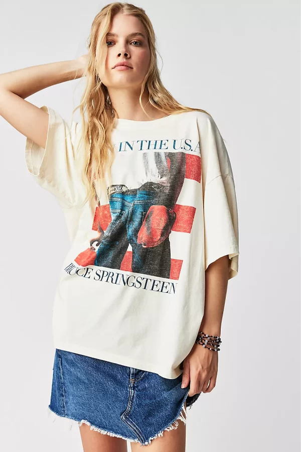 Daydreamer Bruce Springsteen Born In The USA Tee - Image 3