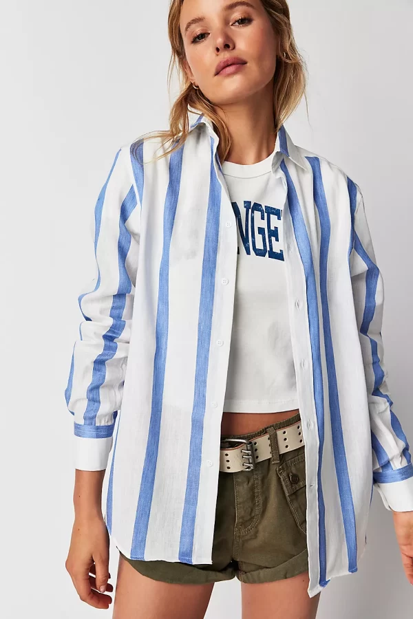Boyfriend Weave Shirt