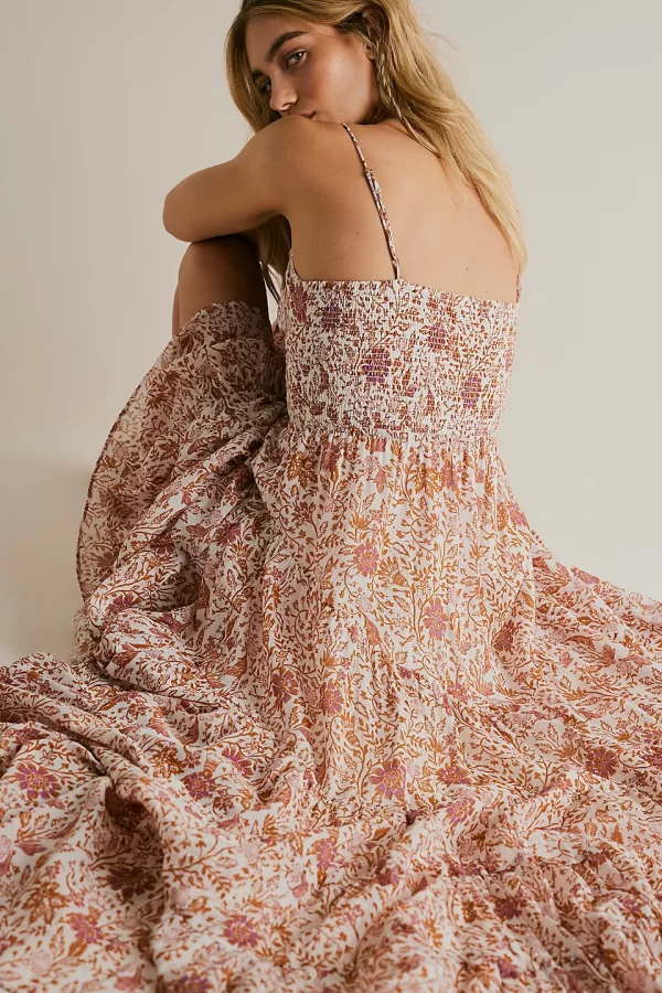 Sundrenched Printed Maxi Dress