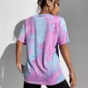 EZwear Tie Dye Drop Shoulder Tee - Image 3