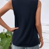 Solid Button Front Tank Top - Image 2