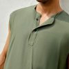 Men Button Front Shirt - Image 3