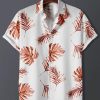 Men Tropical Print Shirt