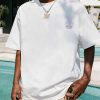 Men Letter Graphic Drop Shoulder Tee - Image 3