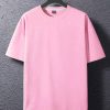 Men Solid Drop Shoulder Tee - Image 2