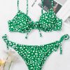 Dalmatian Print Tie Side Bikini Swimsuit - Image 2