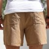 Men Drawstring Waist Shorts - Image 2