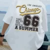 Men Letter Graphic Drop Shoulder Tee - Image 3