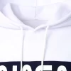 Manfinity Homme Men Colorblock Letter Graphic Kangaroo Pocket Hoodie - Image 3