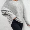Privé Off Shoulder Batwing Sleeve Sweater - Image 3