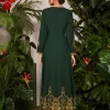 Mulvari Baroque Print Split Kurta & Pants - Image 3
