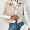 EZwear Zip Up Sleeveless Puffer Coat