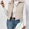 EZwear Zip Up Sleeveless Puffer Coat - Image 3