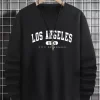 Manfinity Sporsity Men Letter Graphic Sweatshirt - Image 3