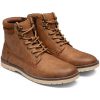 SHOESMALL Men's Boots Boots for Men Casual Boots Motorcycle Combat Ankle Dress Boots Mens