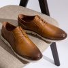 SHOESMALL Mens Dress Shoes Wingtip Oxfords Casual Brogue Classic Formal Derby Business Dress Shoes for Men
