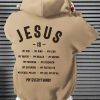 Men Slogan Graphic Kangaroo Pocket Drawstring Hoodie