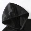 Manfinity Homme Men Slogan Graphic Kangaroo Pocket Drawstring Hoodie - Image 2