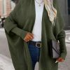 Essnce Batwing Sleeve Open Front Cardigan