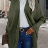 Essnce Batwing Sleeve Open Front Cardigan - Image 2