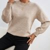 Essnce Solid Drop Shoulder Sweater - Image 2