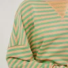 Classic Striped Oversized Crewneck