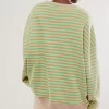 Classic Striped Oversized Crewneck - Image 3