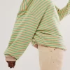 Classic Striped Oversized Crewneck - Image 2
