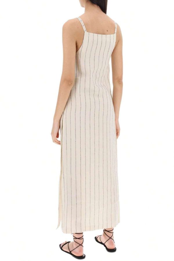 Striped Sleeveless Dress Et - Image 2