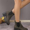 Women's Thick Heel Chelsea Boots, Elastic Ankle Boots, Casual Boots, Women's Shoes, New Fashionable Thick Heeled Sexy Lady Short Boots - Image 2